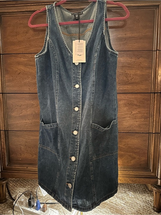 Sincerly Jules Dresses & Skirts - Women's Denim Button-Front Dress